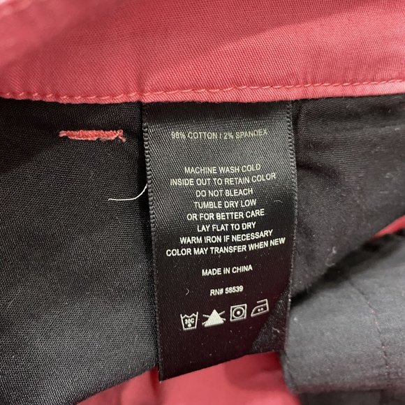 KUT FROM THE KLOTH Taylor Crop Trouser Mid Rise Pink Casual Pants Women's Size 6 - Picture 9 of 14